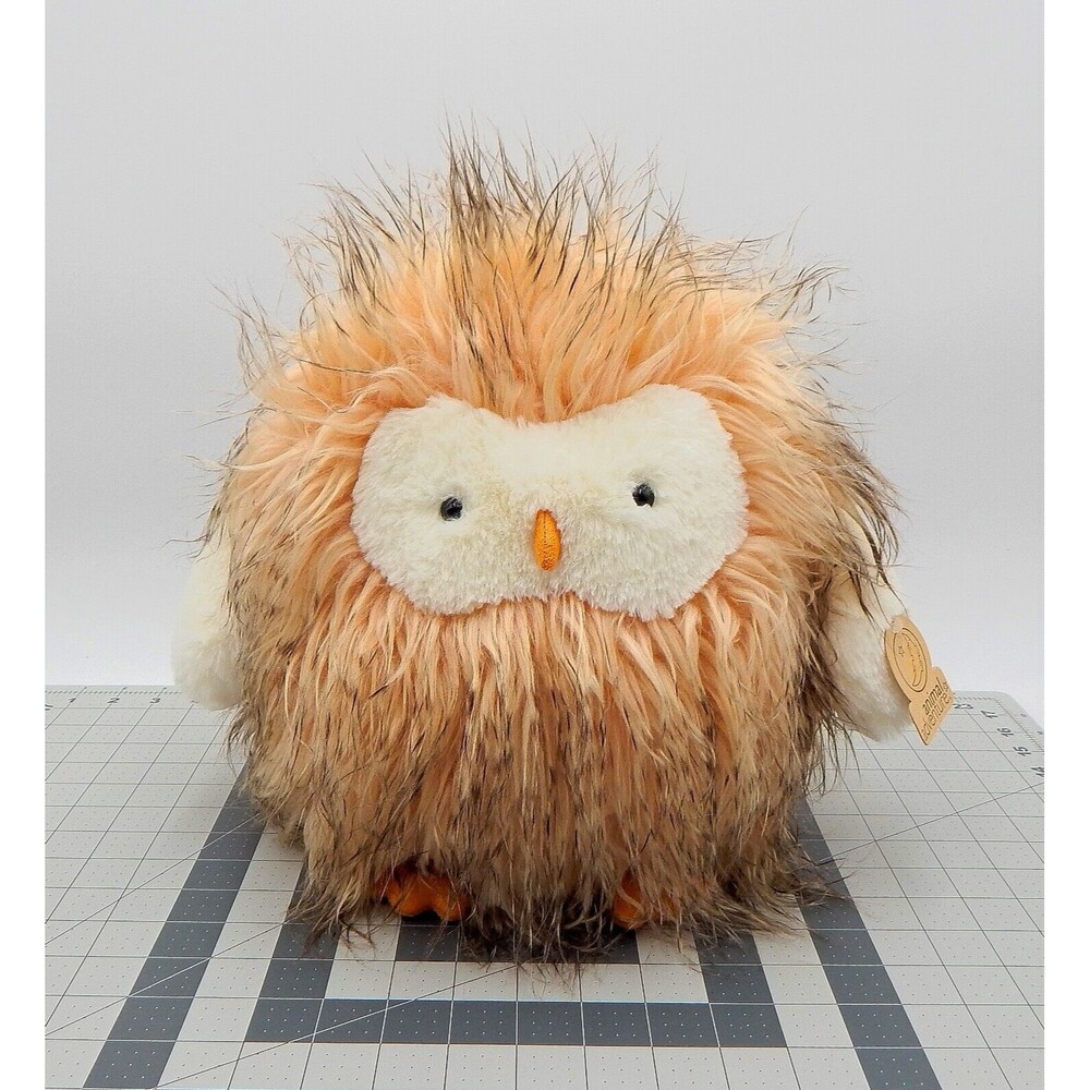 Animal Adventure Hairy Owl Wings And Feet Plush 10 1/2 Inch Stuffed Tags 2020